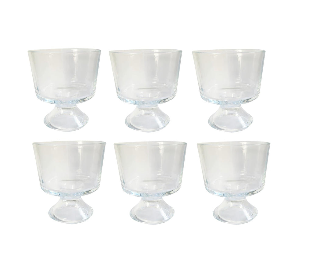 Mini Glass Serving Bowls - Set of 6 | M&W