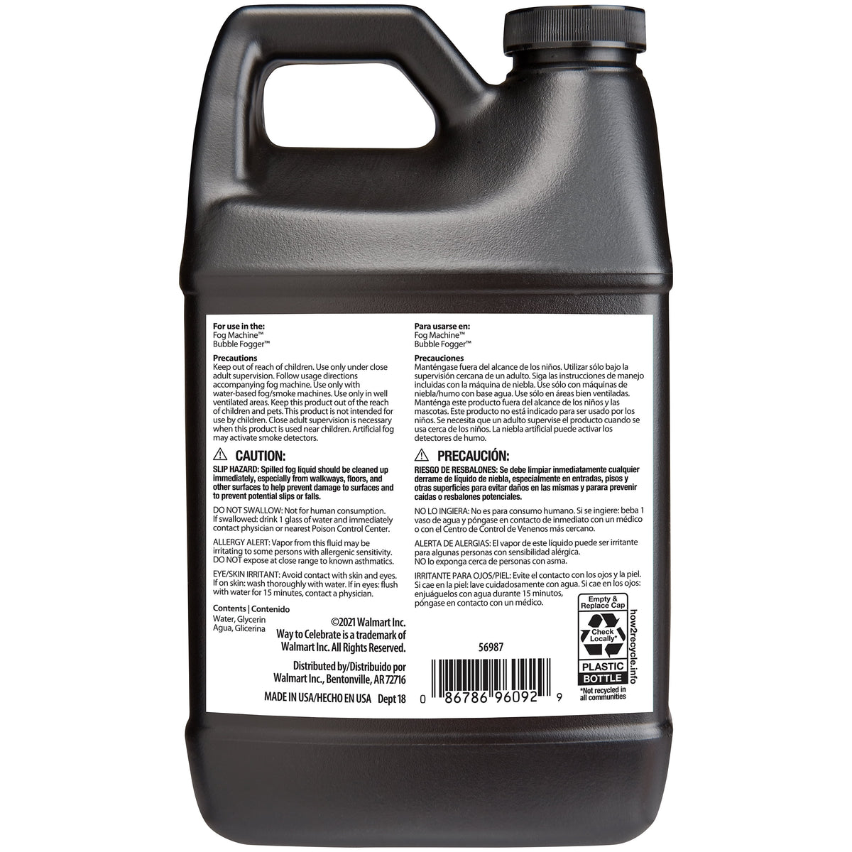 Fog Solution, Half Gallon, Halloween by Way To Celebrate