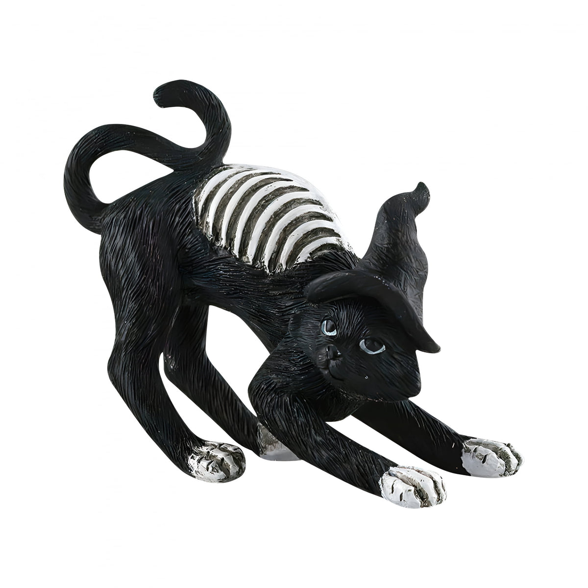 LAMIRO Black Cat Halloween Decorations,Spooky Tabletop Ornaments For Home Party,Gothic Themed Festival Decor,Indoor Outdoor Use,Easy To Display Centerpiece For Halloween Celebrations