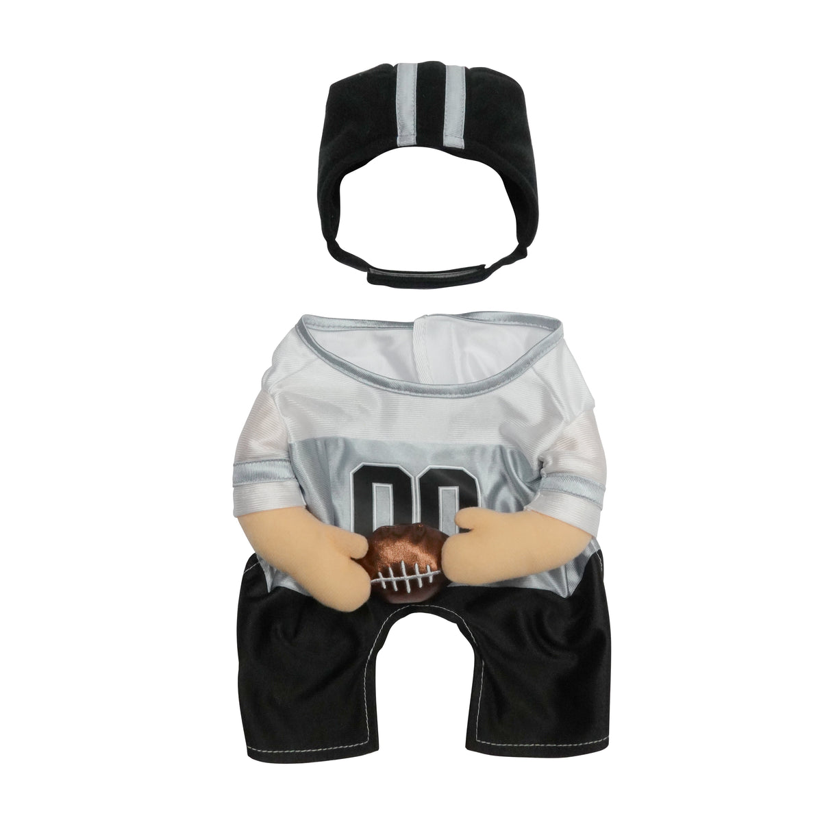 Best Furry Friends Costume for Dogs or Cats, Football Player, Large