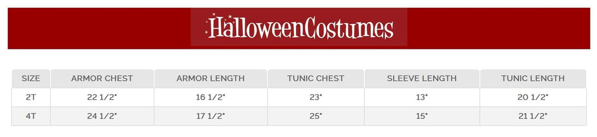 Royal Knight Toddler Costume