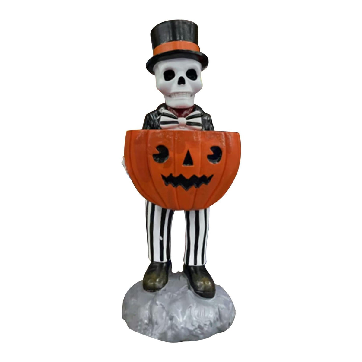 Halloween Ghost Coffee Stand Figurine, 2026 Spooky Decorative Ghost Statue for Shelf Desk Tabletop, Resin Halloween Ornament for Party, Farmhouse Seasonal Decor