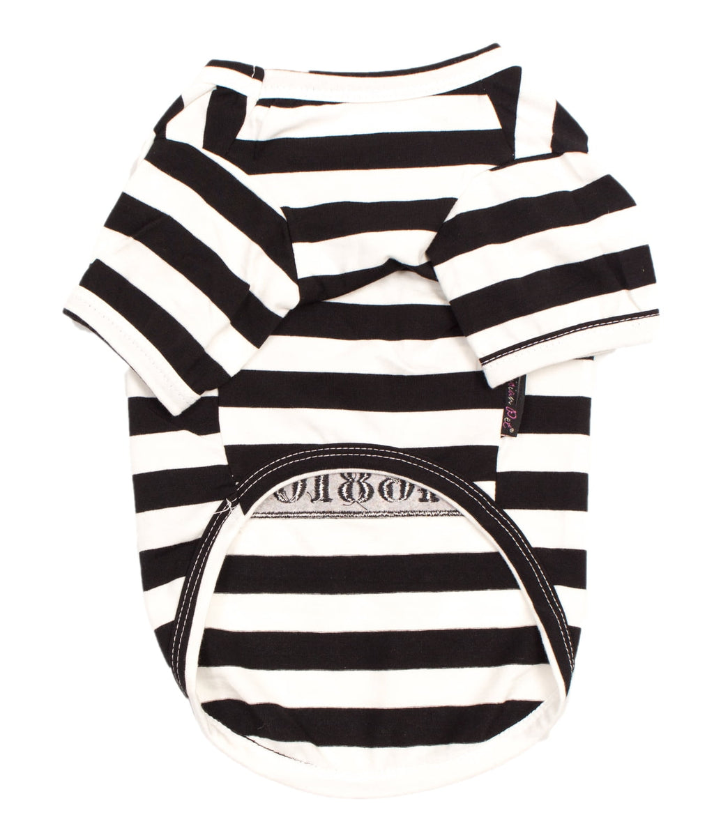 Parisian Pet Dog Halloween Costume - Prisoner Dog Costumes Shirt - Dog Costume - Dog Costumes for Large Dogs - L