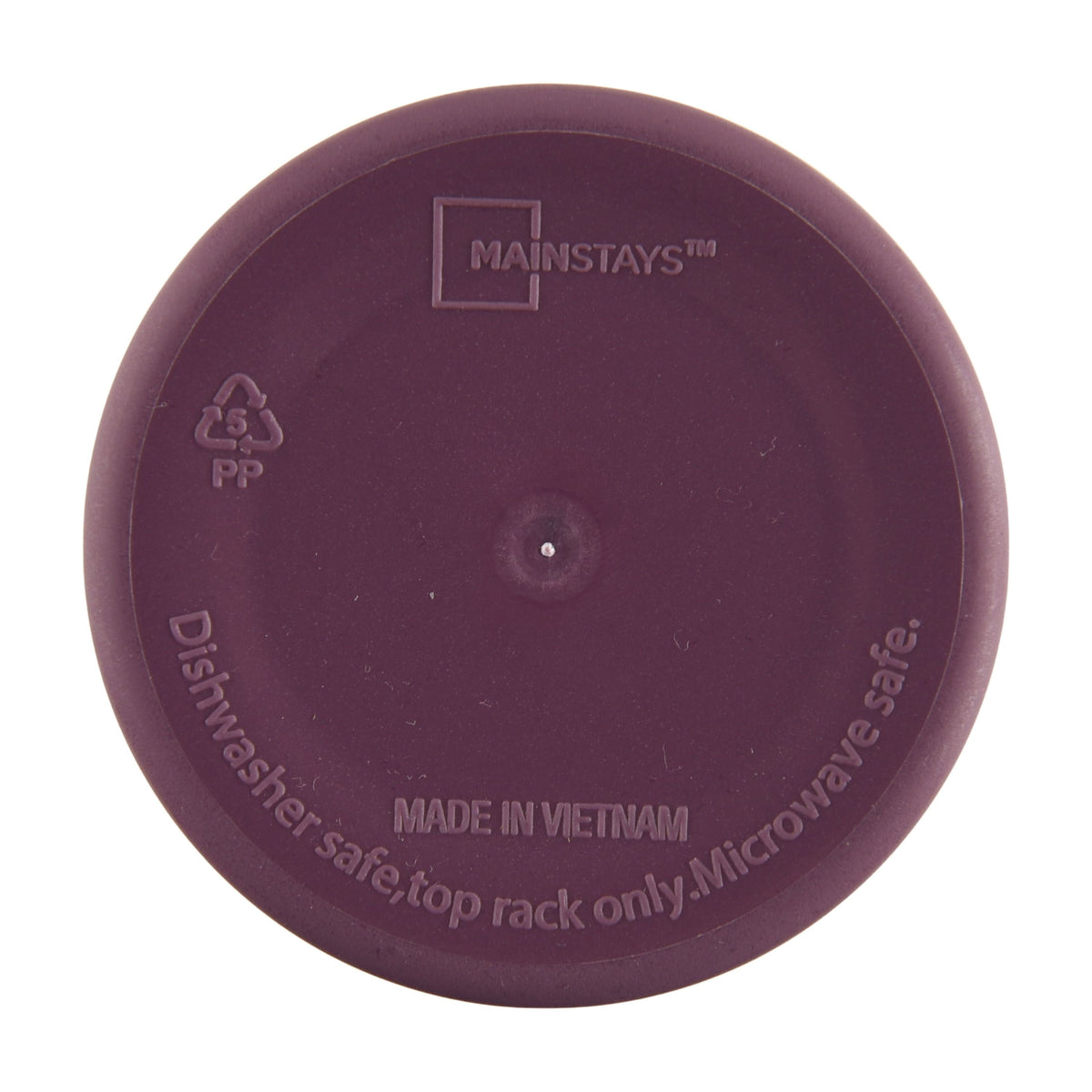 Mainstays 26 Ounce Round Plastic Etched Bat Tumbler, Black