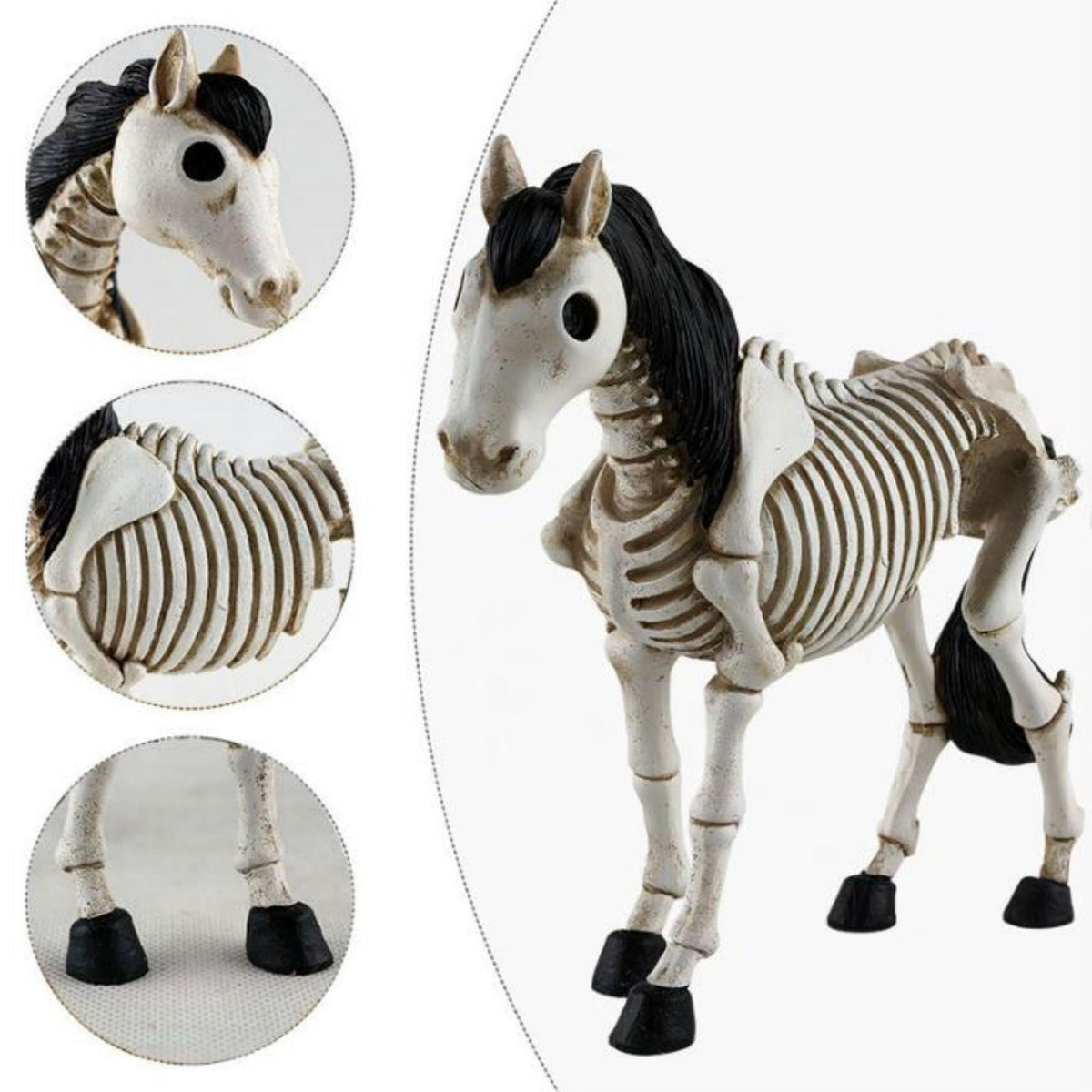 amlbb Halloween Decorations Outdoor Halloween Dark Terror Skeleton Decoration Props Set Up Ghost House Halloween Decor on Clearance
