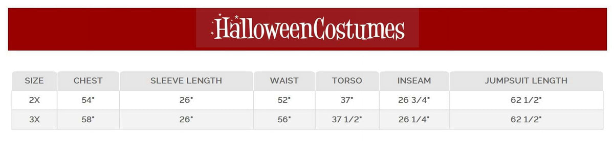 Plus Size Men's Ghostbusters Cosplay Costume
