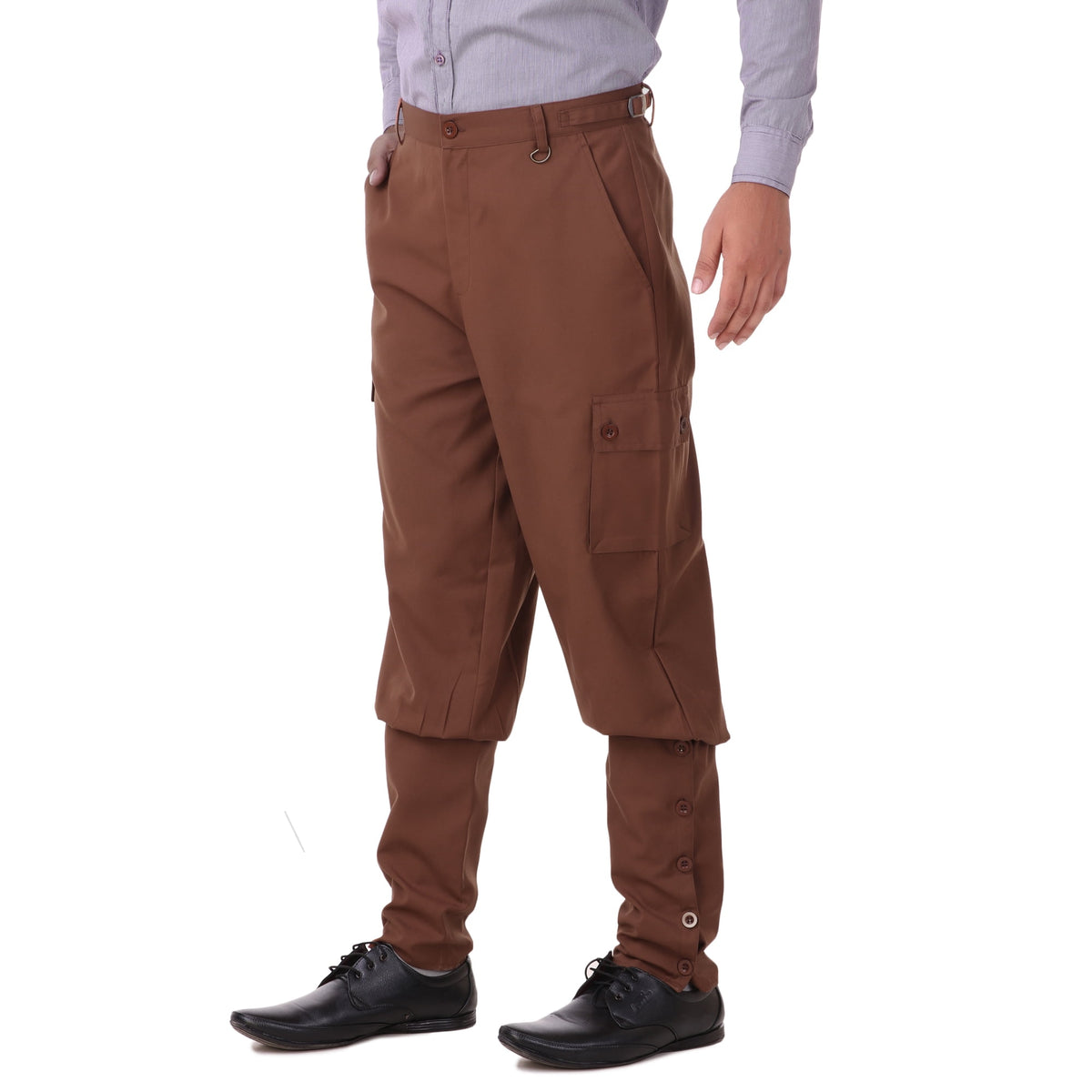ThePirateDressing Men's Victorian Steampunk Costume Airship Pants Trousers