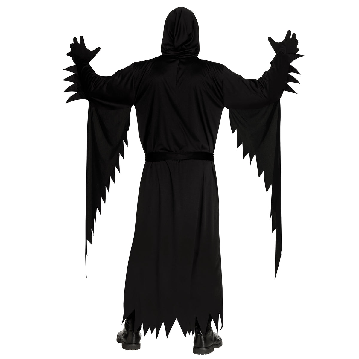 Aged Ghost Face Halloween Costume for Adults, Mens One Size Fit, by Fun World