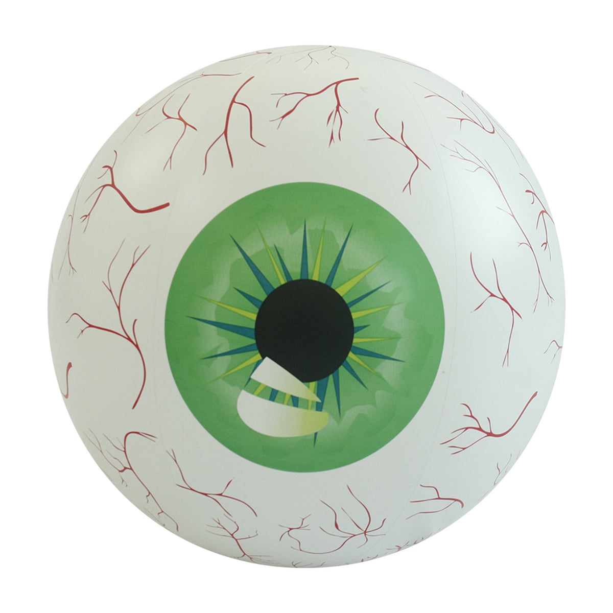 XEOVHV Halloween Glow Eye Ball Huge in The Dark Eyeball Halloween Fake Glow Spooky Eyes for Window Wall Door Garden Lawn Stage Prop Yard Hanging Supplies - C