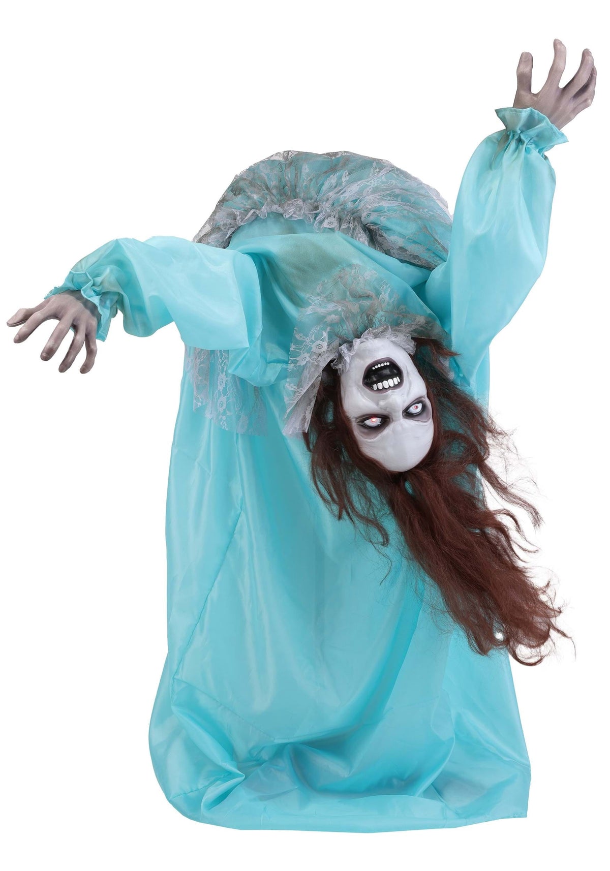 3.25FT Spider Walk Sadie the Broken Lady Animated Decoration - Scream Saver
