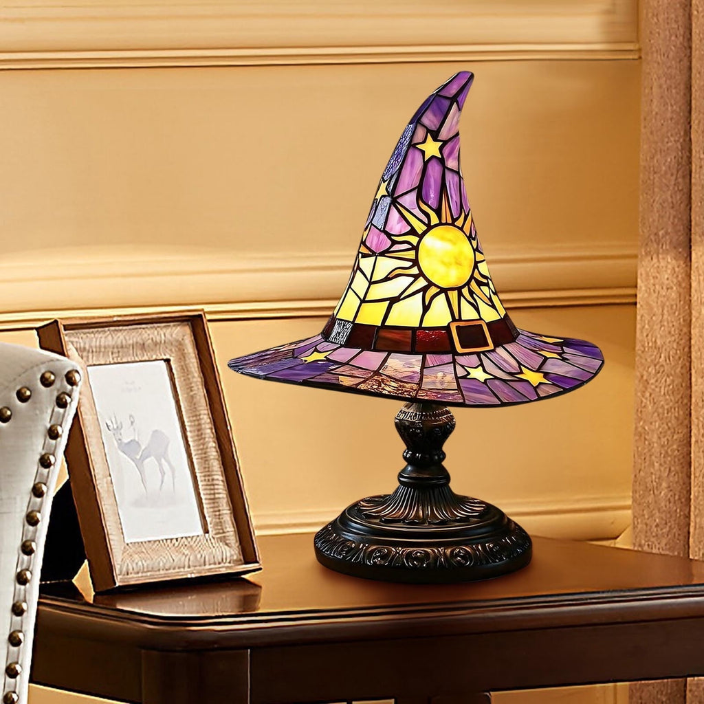 Stijggn Halloween Witch Hat, Black Hanging Witch Hats with Rope, Witch Costume Accessories Floating, Witches Hat with Hanging Rope for Porch Yard Indoor Outdoor Halloween Party Decor