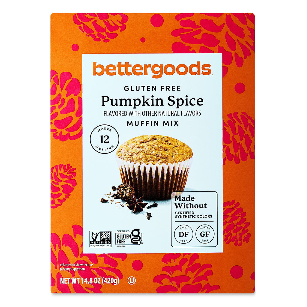 bettergoods Gluten Free Pumpkin Spice Muffin Mix, 14.8 oz