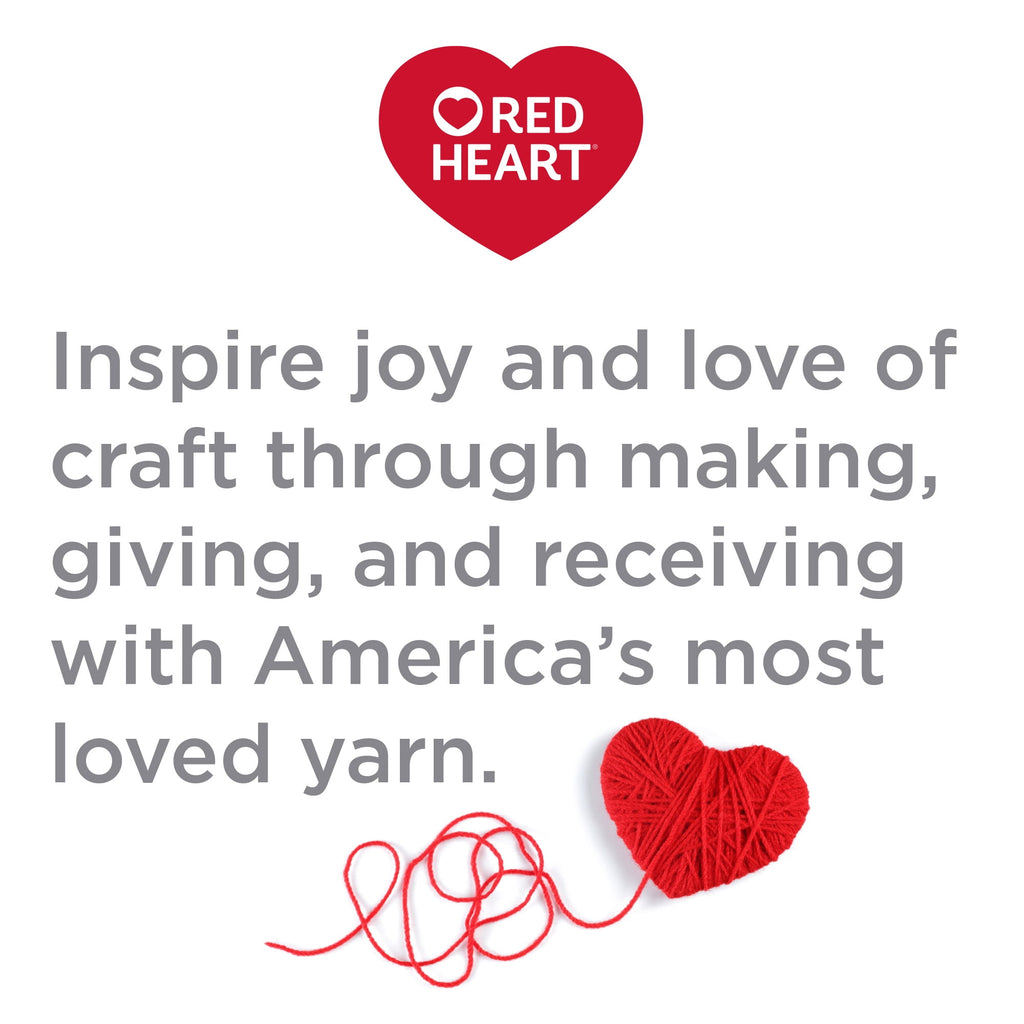 Red Heart Super Saver 4 Medium Acrylic Yarn Black 7oz 198g 364 Yards