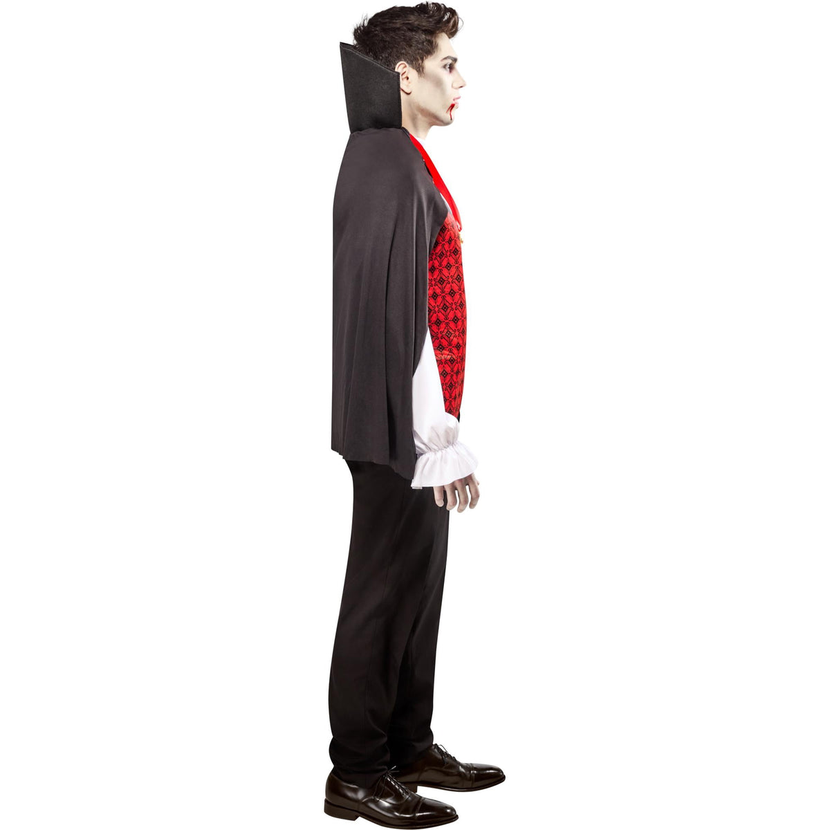 Vampire Halloween Costume for Adults, Men's Size XL (40/42), by Way to Celebrate