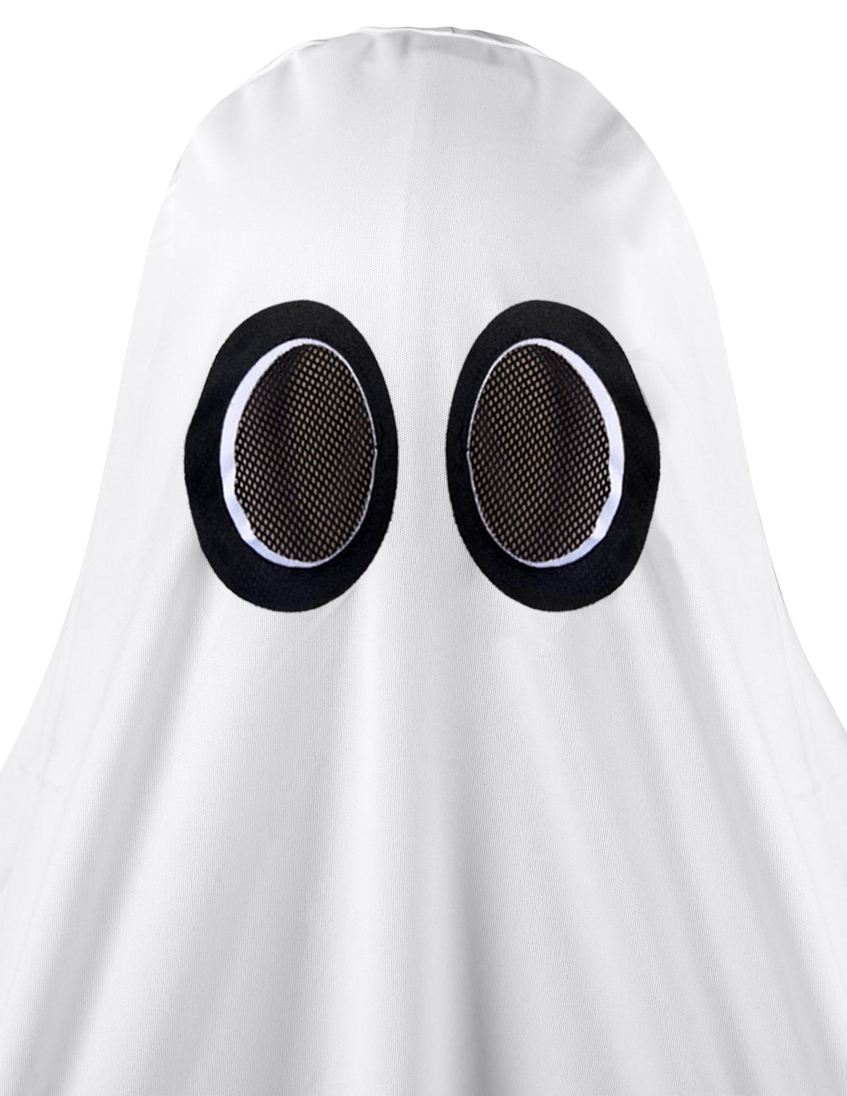 Joyfy Kids Ghost Costume, Halloween Ghost Costume, White Silent Ghost Costume with Pumpkin Bag for Toddler Boys Girls Halloween Party Dress Up Cosplay