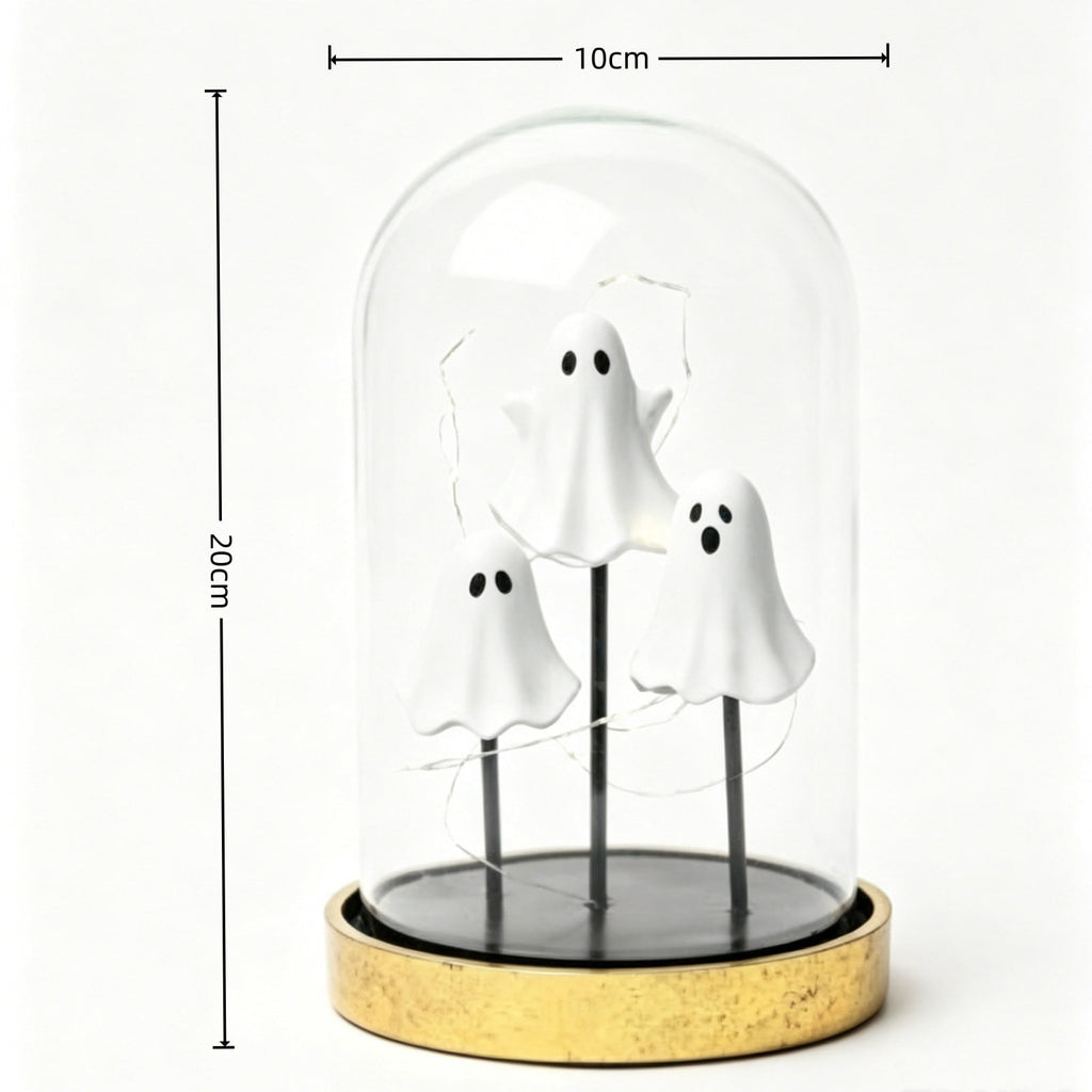 Clearance Halloween Ghost Bubble Bath Lamp, Cute Bathtub Ghost Night Lights for Halloween Decor, Reading Books Nightlight, Halloween Decorations for Indoor Readers & Book Lover Desk Home Party Gifts