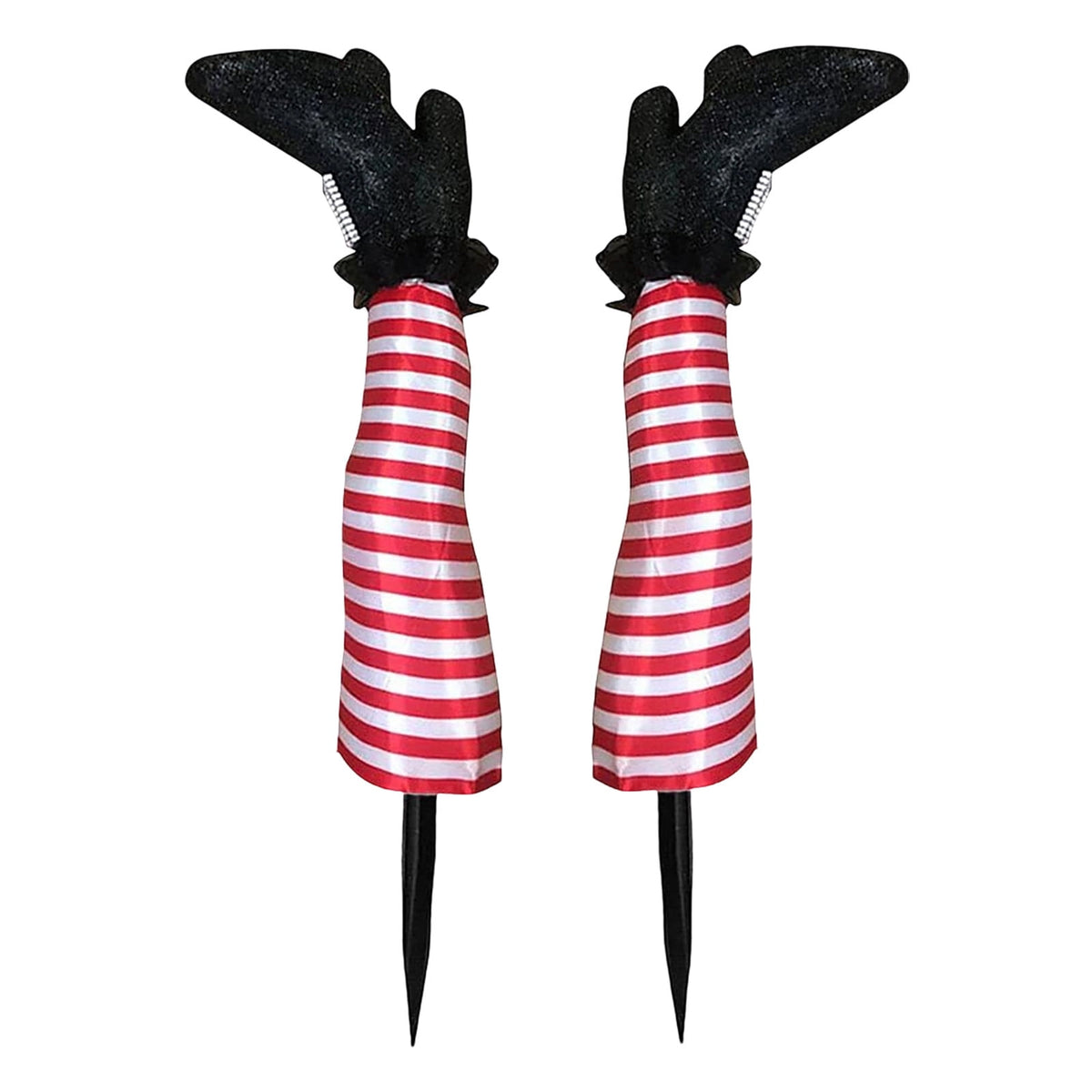 Halloween Decorations Outdoor Witch Legs Yard Stakes, 18.5" Witch Halloween Graveyard Lawn, Yard, Prop and Patio Decorations