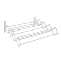 Wall Mounted Extendable Clothes Airer White | Pukkr