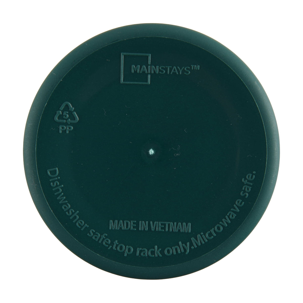 Mainstays 26 Ounce Round Plastic Etched Bat Tumbler, Black