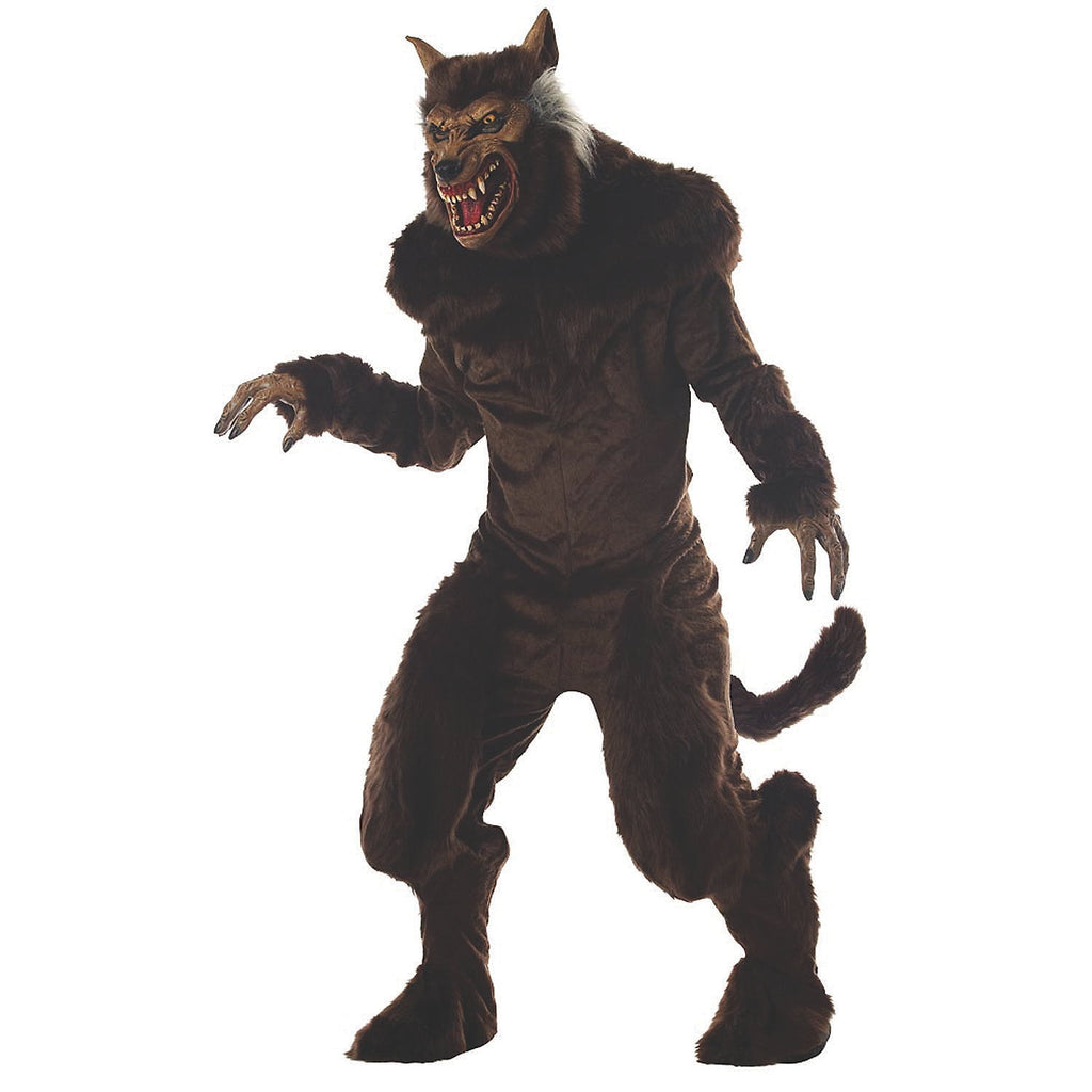 Deluxe Werewolf Men's Halloween Fancy-Dress Costume for Adult, Regular One Size