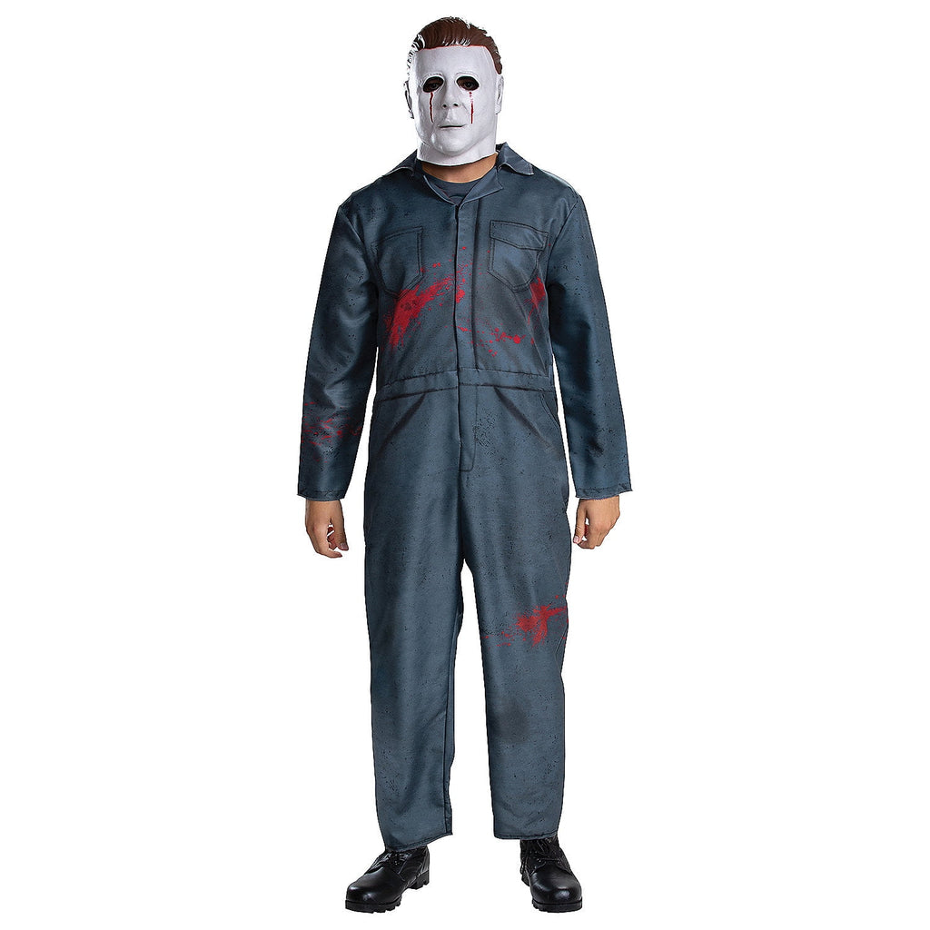 Disguise Mens Classic Michael Myers Jumpsuit Costume - Size Large/X Large