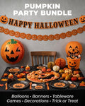 Halloween Pumpkin Party in a Box - (65pk)