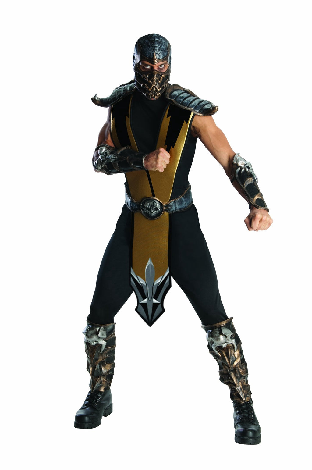 Mens Mortal Kombat Scorpion Costume
