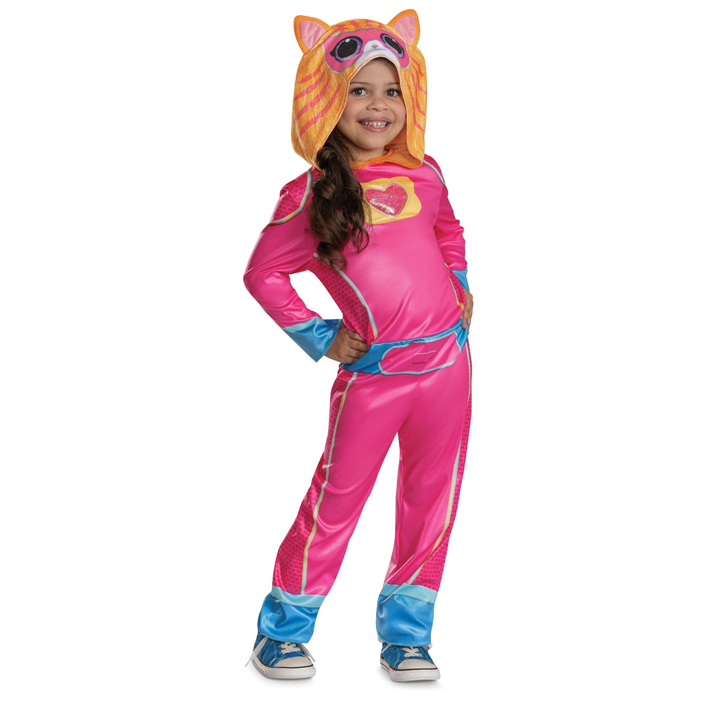 Disney Super Kitties Ginny Halloween Costume for Children, Toddlers Size 3T-4T, by Disguise