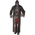 Underwraps Grim Reaper Photorealistic Robe Men's Halloween Fancy-Dress Costume for Adult, One Size