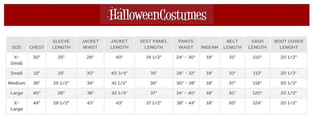Deluxe Jack Sparrow Pirate Costume for Men