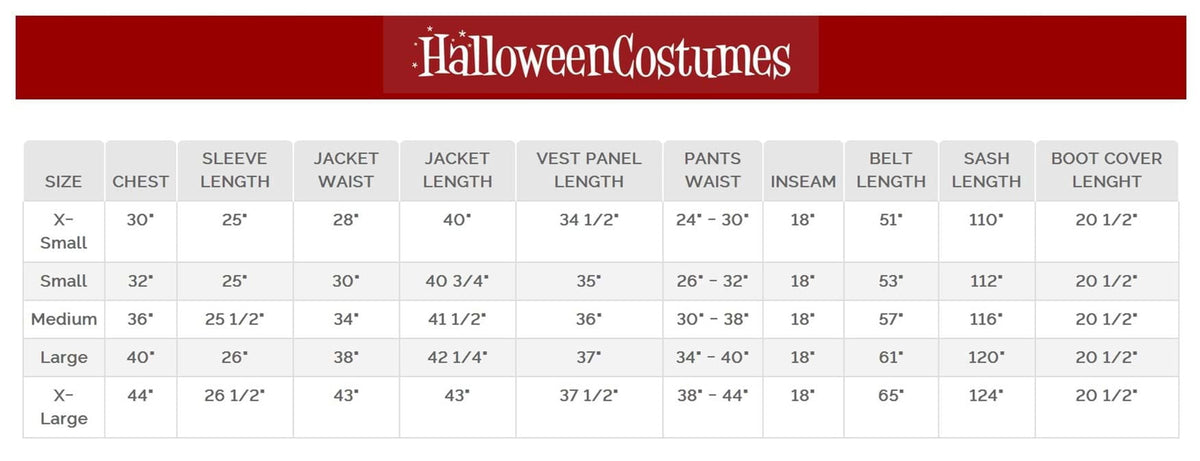 Deluxe Jack Sparrow Pirate Costume for Men