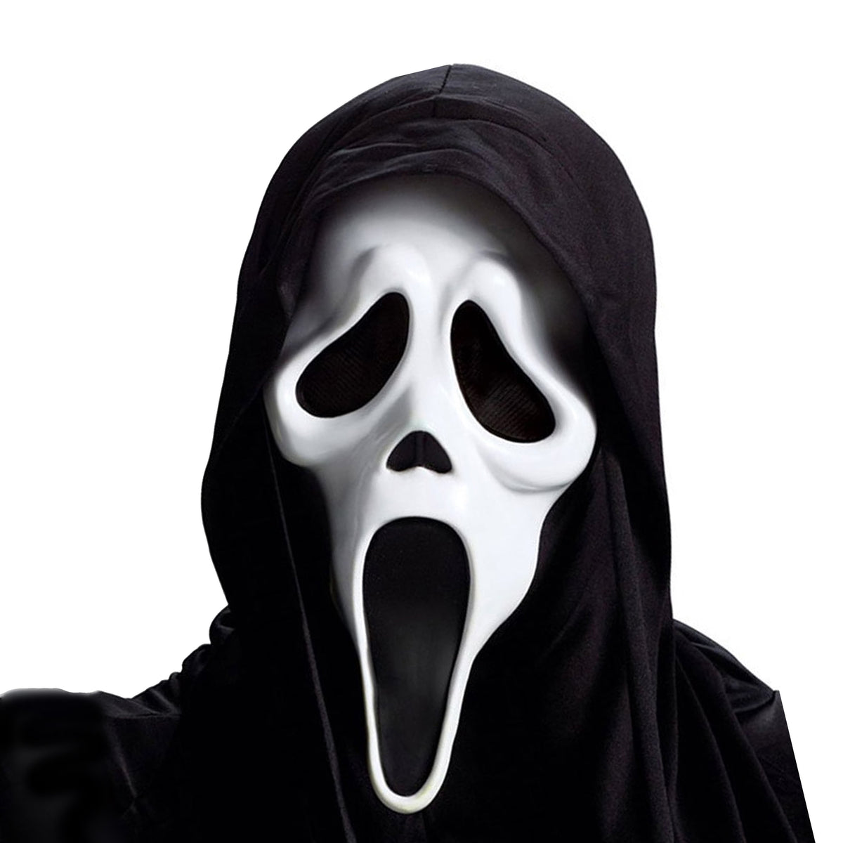 Scream Ghostface 3pc Halloween Costume for Adults, Men's Size M-XL (32-42), by Fun World