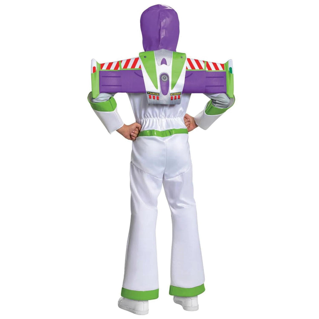 Disguise Boys' Toy Story Buzz Lightyear Deluxe Costume - Size 7-8