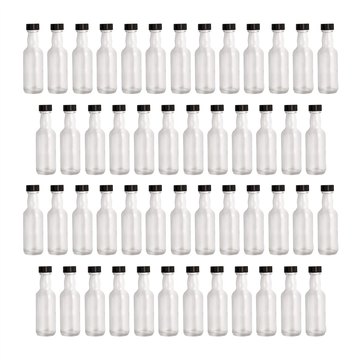 Miniature Glass Spirit Bottle - Pack of 50 | Pukkr