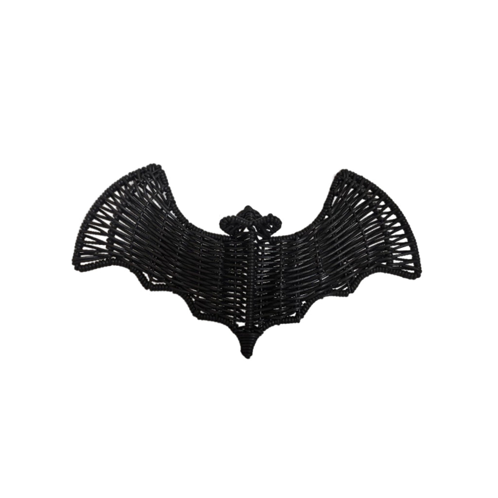 Clearance Halloween Hanging Bat Decoration, 3D Hand-Made Woven Bat Decor, Realistic Scary Fake Black Hanging Flying Bat, Spooky for Indoor Outdoor Yard Porch Lawn Decorations