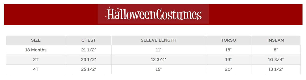Care Bears Toddler Classic Bedtime Bear Costume