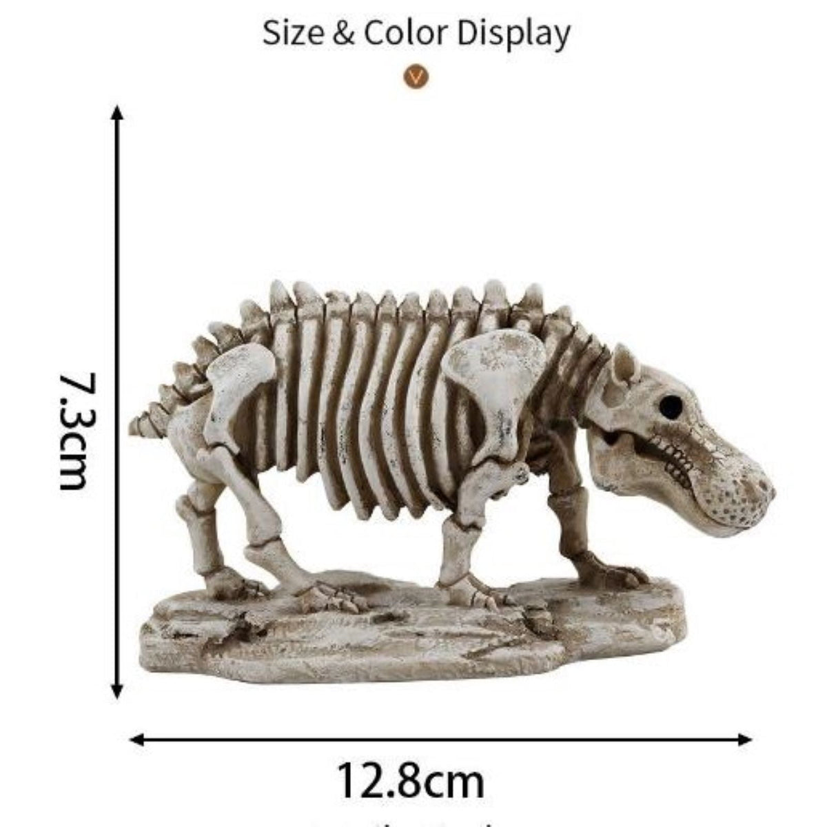 amlbb Halloween Decoration Halloween Skeleton Horror Decorations Simulation Animals Skeleton Ornaments Bar Decoration Frogs Skeleton on Clearance
