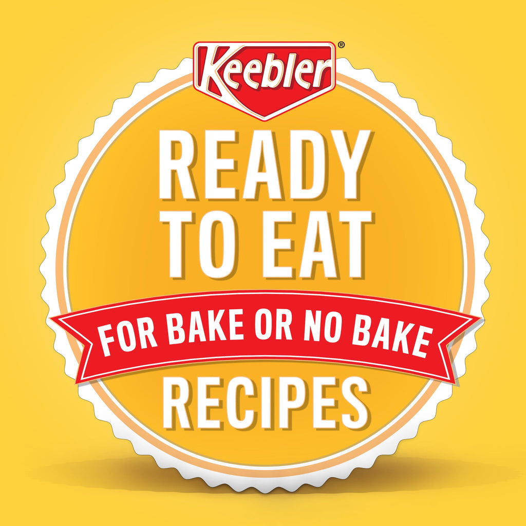 Keebler Ready Crust 10-Inch Graham Cracker Pie Crust, Premade Pie Crust For Baking And No-Bake, 9 oz