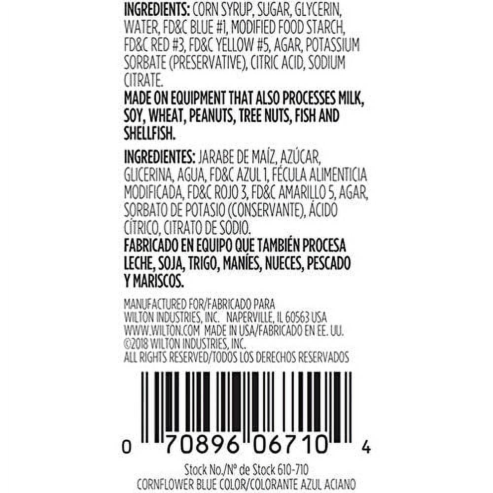 Wilton Orange Food Coloring Edible Gel for Baking & Cake Decorating No Taste 1 oz.