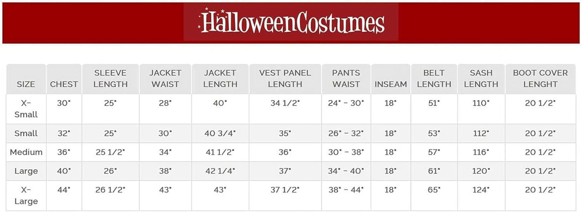 Deluxe Jack Sparrow Pirate Costume for Men