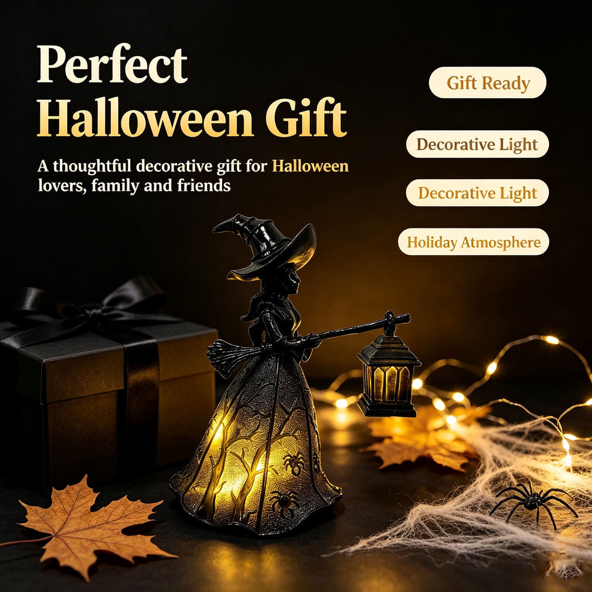 YZEGDCH Halloween 3D Ghost Campfire Flickering Night Light 2 Funny Roasting Marshmallows at Campfire LED Electric Faux Flameless Campfire Nightlight Funny Halloween Decor